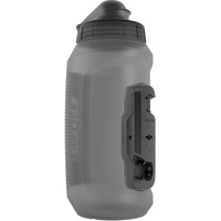 Fidlock Trinkflasche mit Connector Twist Transparent schwarz 750 ml