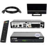 Comag SL65T DVB-T2 Receiver, Freenet TV, PVR, HDMI Kabel, Antenne