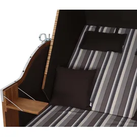 deVries Trendy by Devries Strandkorb Trend 10+ 741 Natur Akazie