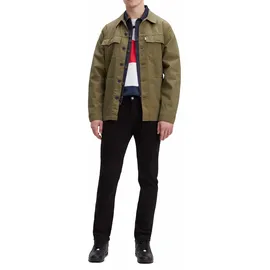 Levi's 502 Jeans Tapered Fit in schwarzem Nightshine W30 / L34