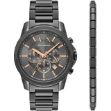 Armani Exchange Banks Chronograph Edelstahl 44 mm AX7170SET