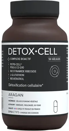 Aragan Synactifs Detox Cell PQ310 Zelluläre Vitalität 30 Kapseln