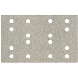 Metabo Haftschleifblätter 80 x 133 mm 16 Löcher, mit Kletthaftung für die Bearbeitung von Farben, La - 635201000