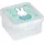 Safta Miffy Friends Lunchbox, Lunchbox, Lebensmitteltasche, Qualität und maximale Beständigkeit, 13 x 13 x 7,5 cm, babyblau, M, Casual