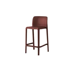 Connubia Barhocker  stapelbar Bayo ¦ rot ¦ Maße (cm): B: 47 H: 90 T: 46.5