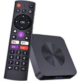 Streaming Box 8K Android TV Box mit Dolby Audio, Dual Band Wi-Fi, Flexibler Speicher, 4K & 8K Ultra HD, Leistungsstark, Für Smart TV, Medienwiedergabe, Streaming & Apps, Android OS 32GB