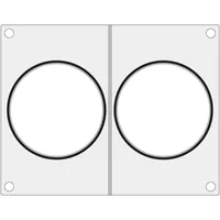 HENDI Matrize für Versiegelungsmaschine 330005, Schwarze Silikondichtung, geeignet für