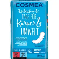 COSMEA Maxi Binden Super ohne Duft, 16 Stück