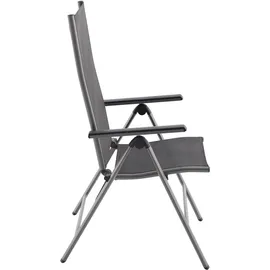 Garden Pleasure MARLA Gartenstuhl 58 x 67 x 109 cm schwarz 2 St.