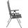 Garden Pleasure MARLA Gartenstuhl 58 x 67 x 109 cm schwarz 2 St.