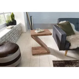 Wohnling MUMBAI Beige Akazie 44 x 30 x 59 cm