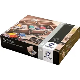 Van Gogh ROYAL TALENS Van Gogh Holzkoffer-Set Ölfarben Basic