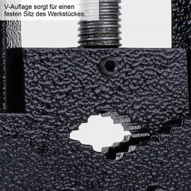 SCHEPPACH Schraubstock Metall schwarz