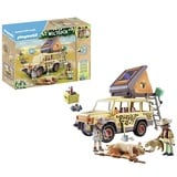 Playmobil Wiltopia - Geländewagen/Löwen Spielset, Mehrfarbig