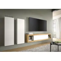 INOSIGN Mehrzweckschrank Trinity, 2er Set, Höhe 110cm, hängend, grifflos/Frontüberstand