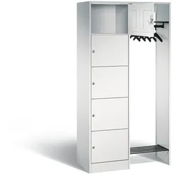 C+P Offene Garderobe Serie 8070, H1950xB960xT480mm