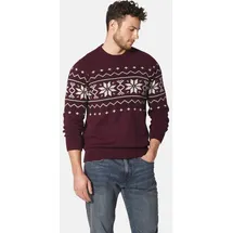 Babista Rundhalspullover Rot 48/50