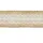 Partydeco Dekoband Spitze unifarben Braun/Weiß 5 cm x 5 m