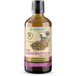 Bio Mariendistelöl 100 ml Bioherba Naturprodukte