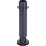 Hettich Stützfuß für Mittelbalken, 190 mm, -42 / +76 Mm