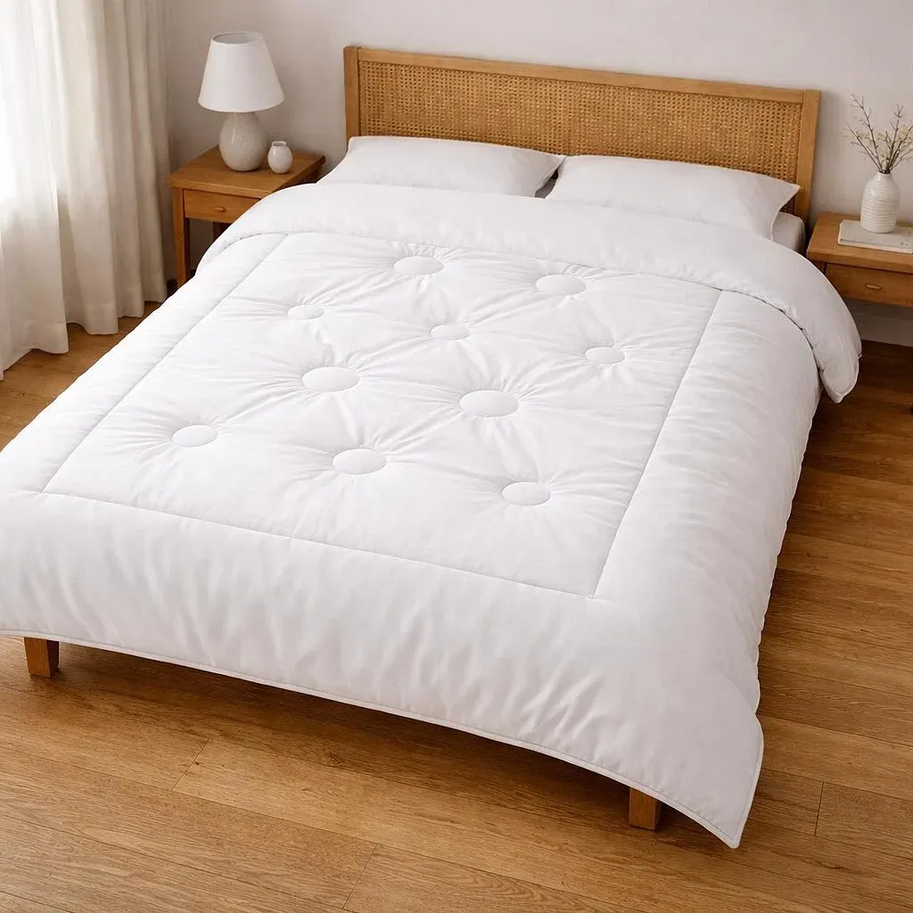 Naturtraum TencelTM Lyocell Bettdecke medium, Füllung: 50% Lyocell/50% Polyester 200x240 cm