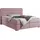 Home Affaire Boxspringbett HOME AFFAIRE "Manchester", rosa (rosé), B:200cm L:208cm, Strukturstoff-Bezug (100% Polyester), Komplettbetten, Boxspringbett, 5 Breiten, 3 Ausführungen, 2 Härtegraden, Topper, Steppung