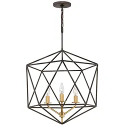 Astrid Pendelleuchte bronze, gold Hinkley HK-ASTRID-3P