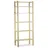 Proregal Holzregal Pinepeak HxBxT 200 x 80 x 38 cm 6 Fachboden 1,2 cm dickes Kiefernholz Natur