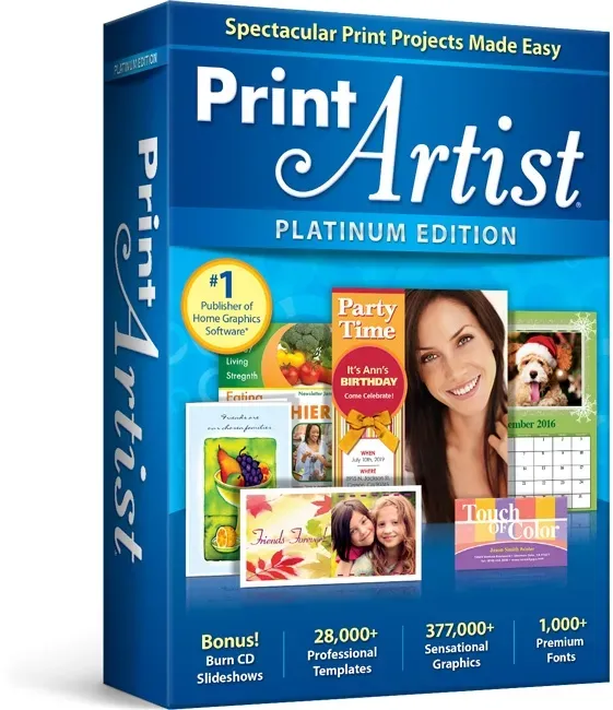 Print Artist 25 Platinum, EN