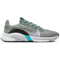 NIKE Herren Workoutschuhe M SUPERREP GO 3 NN FK, MICA GREEN/WHITE-BLACK-CLEAR JADE, 44 1⁄2