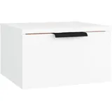 vidaXL Nachtschrank 34 x 30 x 20 cm Weiß
