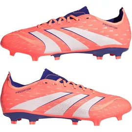 adidas Predator League FG/MG Herren Signal Coral/Cloud White/Beam Orange 44