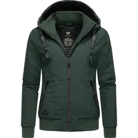 Ragwear Winterjacke "Nuggie Melange", Damen, Gr. XXXL(46), grün (dunkelgrün), Obermaterial: 100% Polyester. Innenfutter: 100% Polyester.
