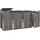 MCW Mülltonnenverkleidung K14 264 x 120 x 85 cm anthrazit