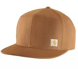 CARHARTT Firm Duck Flat Brim Cap braun One Size
