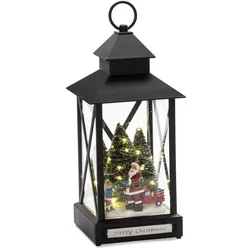 Konstsmide Weihnachtsbeleuchtung  Laterne klein Weihnachtsmann mit Kind
