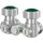 Simplex Einrohr-Hahnblock E2/50 G3/4i x G 3⁄4" F, Eck
