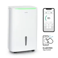 Klarstein DryFy Connect 50 Luftentfeuchter WiFi Kompression 50l/d 45-55m2
