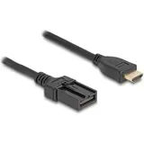 Delock 87906 HDMI-Kabel 3 m HDMI Typ A (Standard) HDMI Type E Schwarz