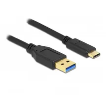DeLock USB USB 3.2 Gen 2 Stecker C (USB 3.1) - 1x USB 3.2 Gen 2 Stecker A​ (USB 3.1)] 84006 3 m