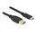 DeLock USB USB 3.2 Gen 2 Stecker C (USB 3.1) - 1x USB 3.2 Gen 2 Stecker A​ (USB 3.1)] 84006 3 m
