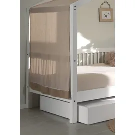 Home Affaire Hausbett Forrest 90 x 200 cm Buche massiv weiß lackiert