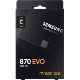 Samsung 870 EVO 2 TB 2,5" MZ-77E2T0B/EU