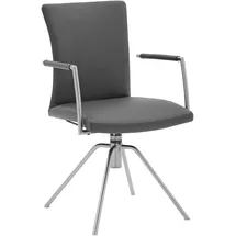 Musterring Helmond 6720 Armlehnstuhl 55 x 58 x 91 cm grau 1 St.