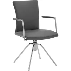 Musterring Helmond 6720 Armlehnstuhl 55 x 58 x 91 cm grau 1 St.