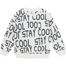 MINYMO Sweater MISweatshirt LS AOP", in weiß | Gr.: 128,