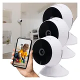 casativo Full-HD IP-Überwachungskamera Schwarz/Weiß