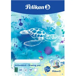 Pelikan Zeichenblock, Mehrfarbig, Papier, Kinder, Beide Geschlechter