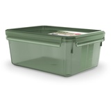 Emsa Clip & Close Eco rechteckig 3.7l Aufbewahrungsbehälter Grün