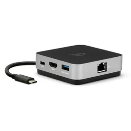 OWC 6-Port Travel Dock 100W- Space Gray (Ethernet)